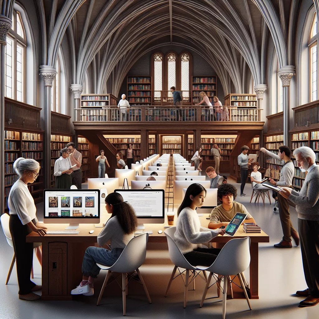image from The Importance of Libraries in the Digital Age 